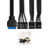 Корпус Minitower EXEGATE BAA-308MUC-AA500 EX299405RUS